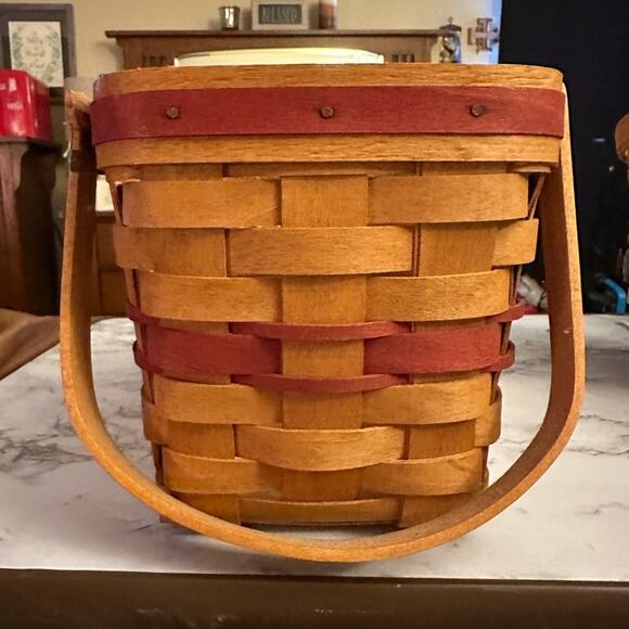 Longaberger 1992 Editions Seasons Greeting with Protector - Picture 2 of 6